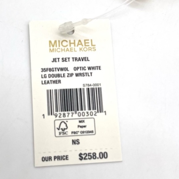 Michael Kors Jet Set Travel Double zipper wristlet - Picture 6 of 6